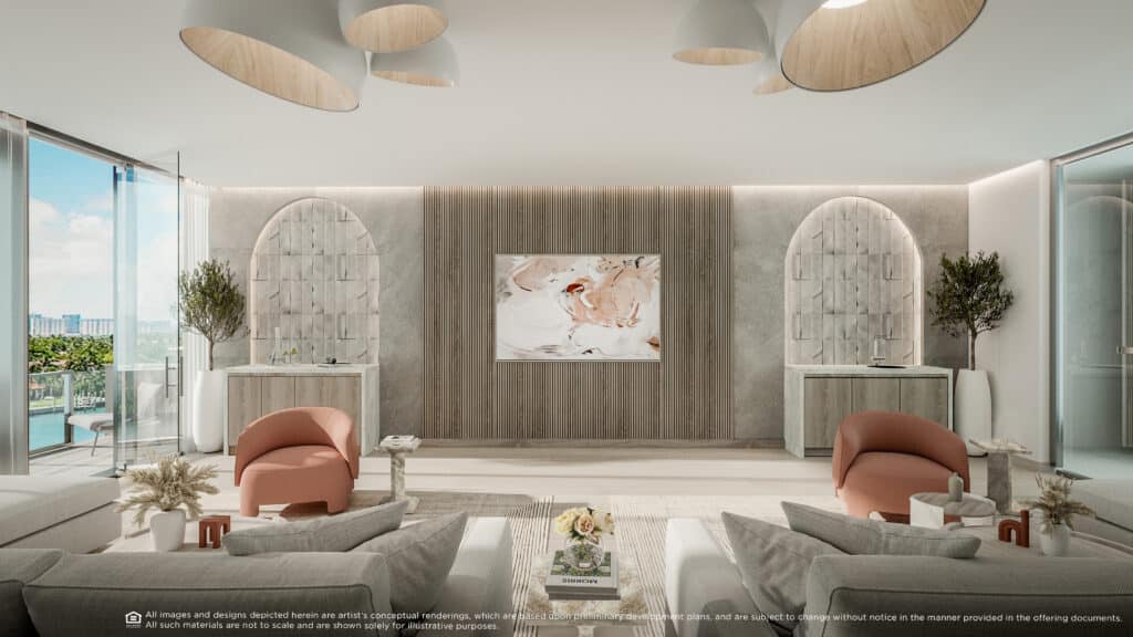 La Baia North_Residents Club Room Daylight