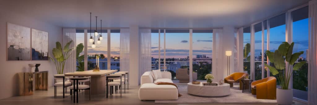 LA BAIA - Unit 512 – LIVING ROOM